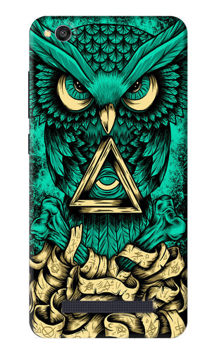 Green Owl Xiaomi Redmi 4A Back Skin Wrap