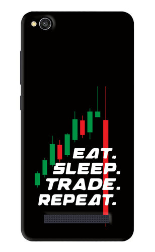 Eat Sleep Trade Repeat Xiaomi Redmi 4A Back Skin Wrap