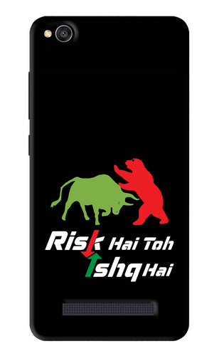 Risk Hai Toh Ishq Hai Xiaomi Redmi 4A Back Skin Wrap