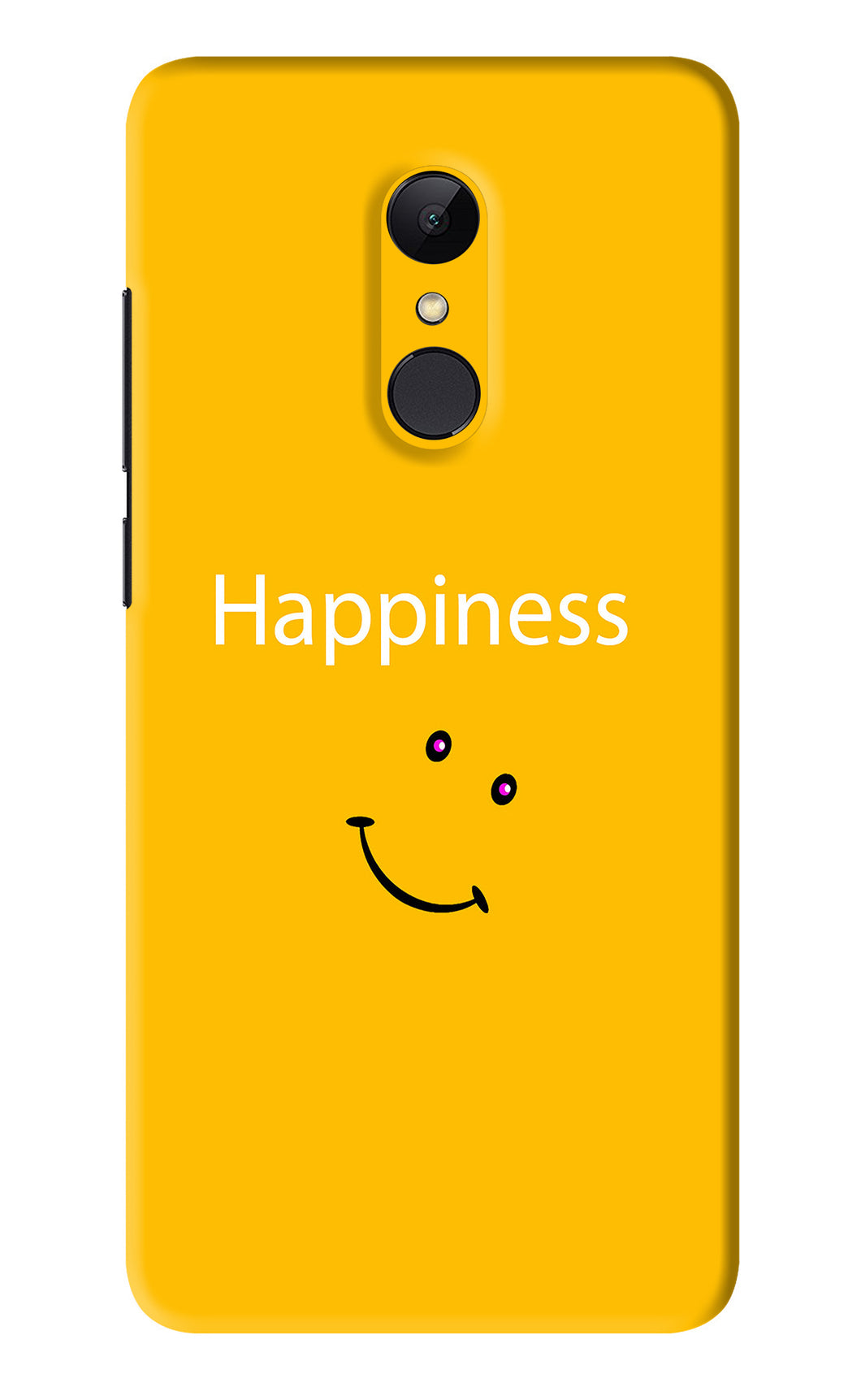 Happiness With Smiley Xiaomi Redmi 5 Back Skin Wrap