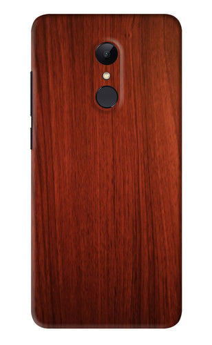 Wooden Plain Pattern Xiaomi Redmi 5 Back Skin Wrap