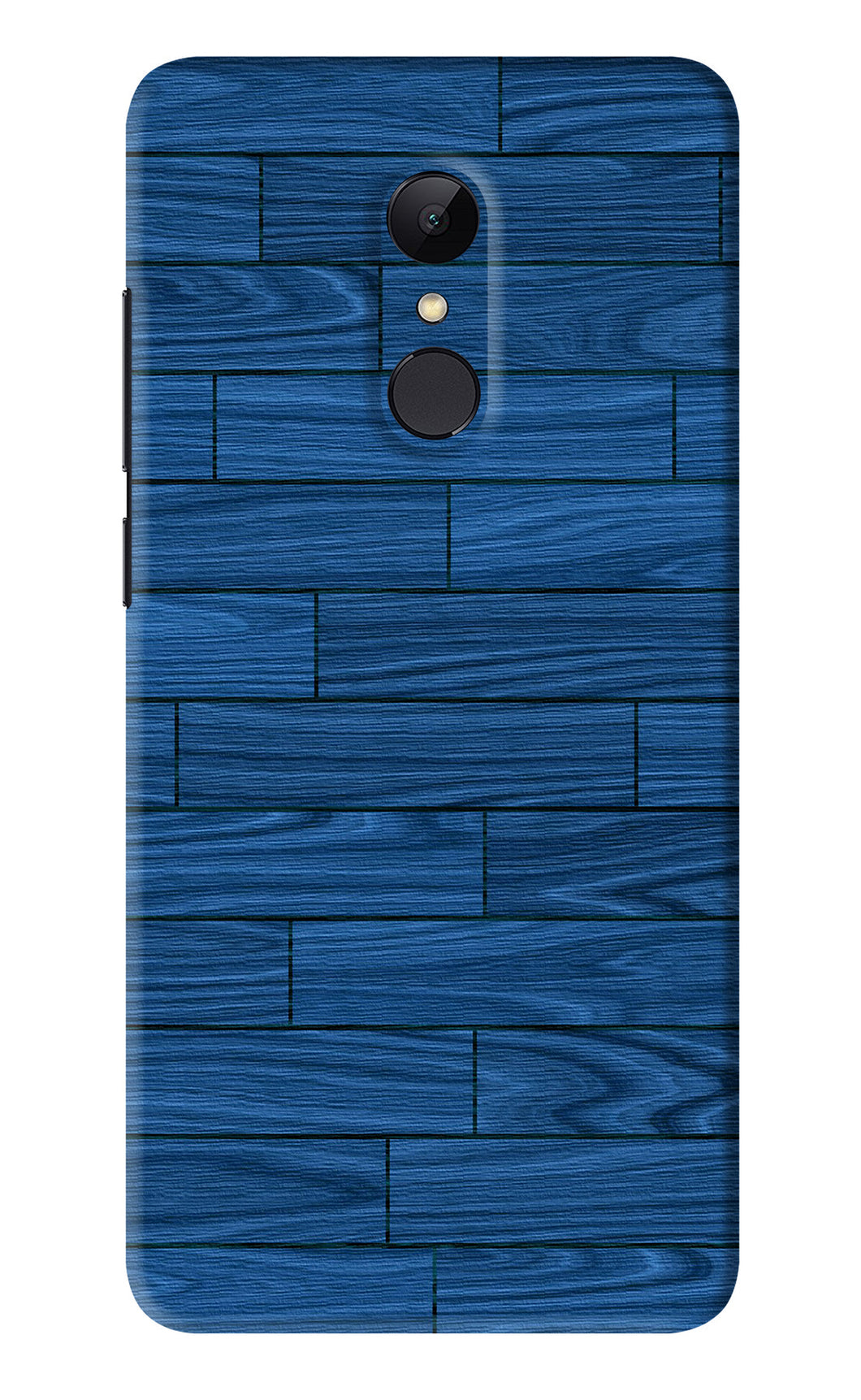 Blue Wooden Texture Xiaomi Redmi 5 Back Skin Wrap