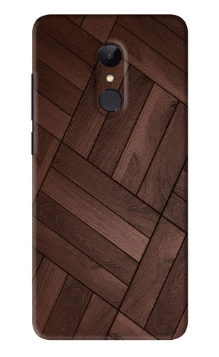 Wooden Texture Design Xiaomi Redmi 5 Back Skin Wrap