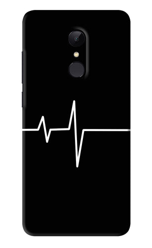 Heart Beats Xiaomi Redmi 5 Back Skin Wrap