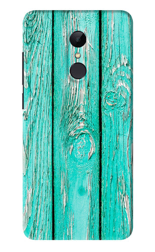 Blue Wood Xiaomi Redmi 5 Back Skin Wrap