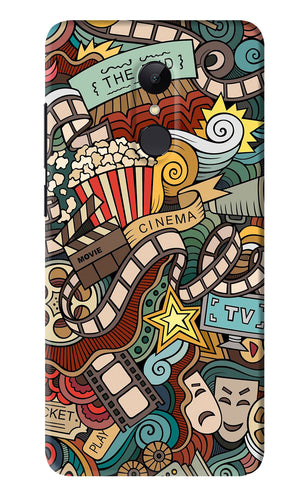 Cinema Abstract Xiaomi Redmi 5 Back Skin Wrap