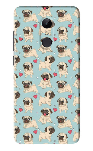 Pug Dog Xiaomi Redmi 5 Back Skin Wrap