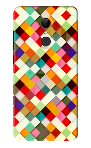 Geometric Abstract Colorful Xiaomi Redmi 5 Back Skin Wrap
