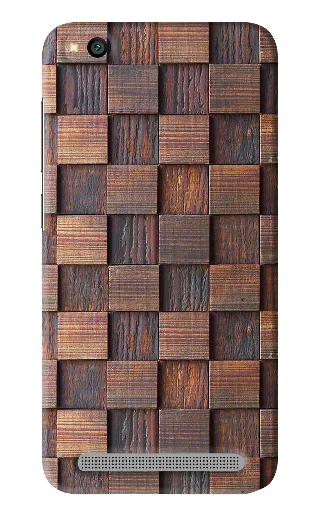 Wooden Cube Design Xiaomi Redmi 5A Back Skin Wrap