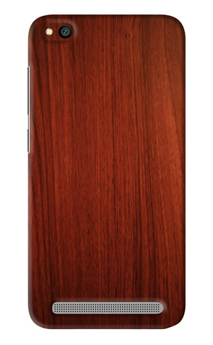 Wooden Plain Pattern Xiaomi Redmi 5A Back Skin Wrap