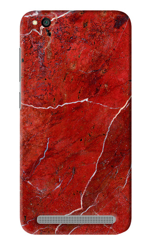 Red Marble Design Xiaomi Redmi 5A Back Skin Wrap