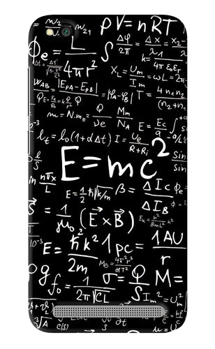 Physics Albert Einstein Formula Xiaomi Redmi 5A Back Skin Wrap