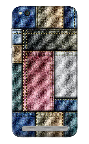 Multicolor Jeans Xiaomi Redmi 5A Back Skin Wrap