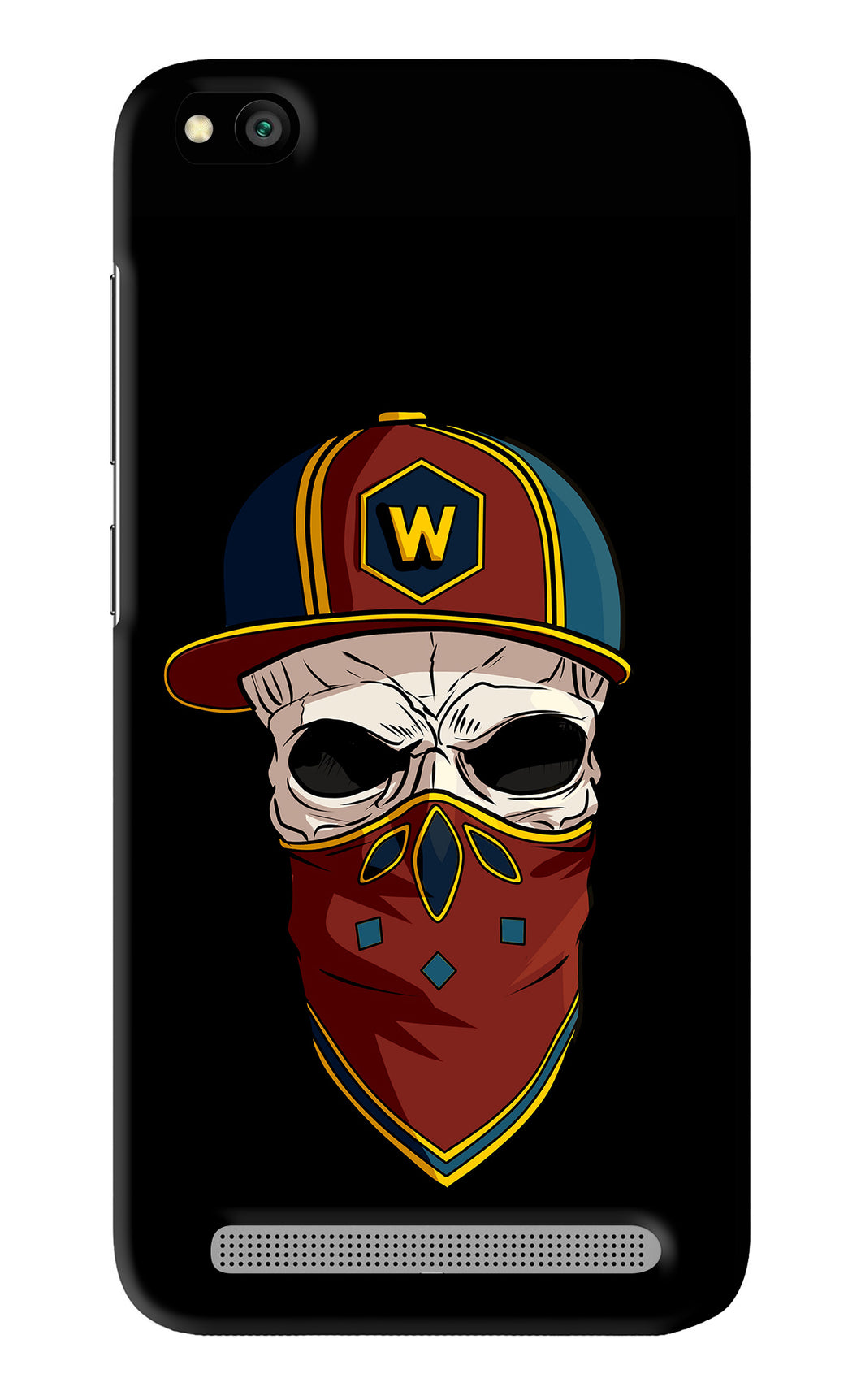 Skull Xiaomi Redmi 5A Back Skin Wrap