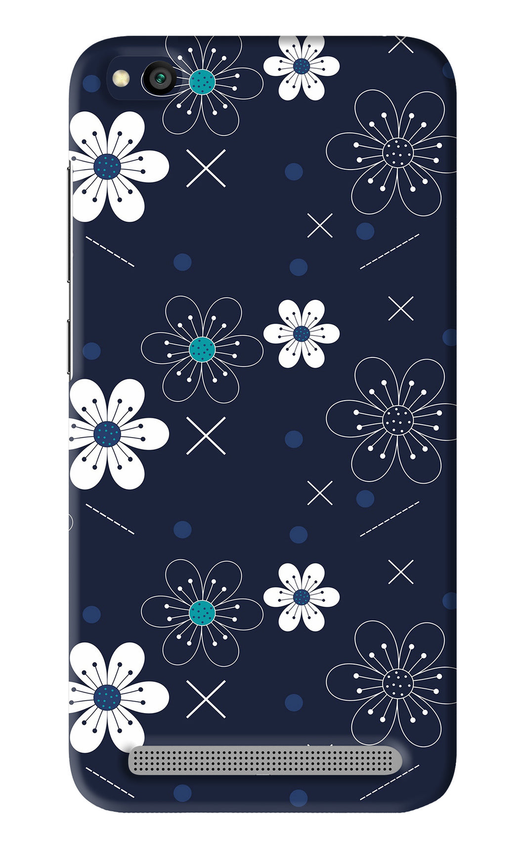 Flowers 4 Xiaomi Redmi 5A Back Skin Wrap