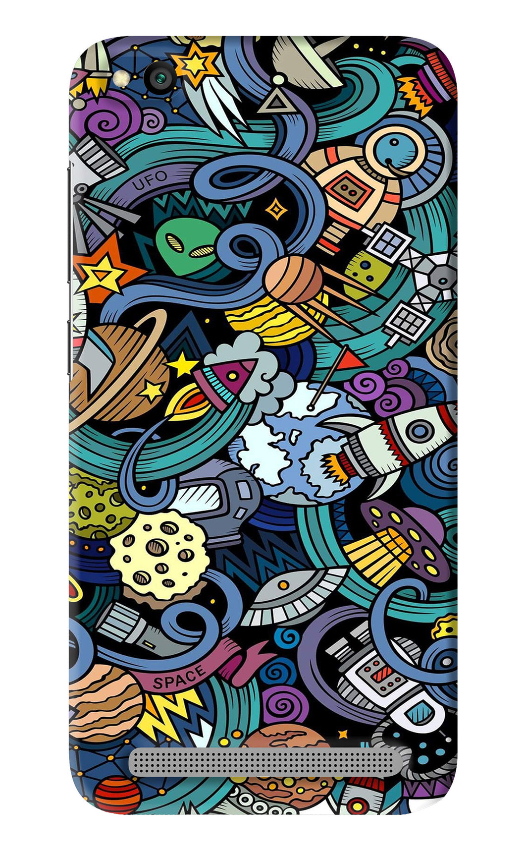 Space Abstract Xiaomi Redmi 5A Back Skin Wrap