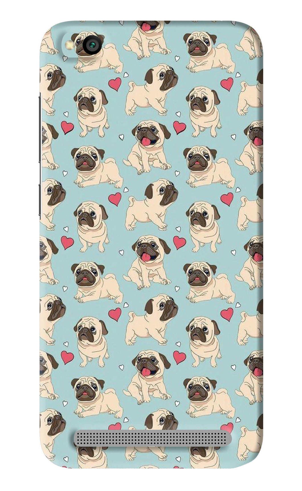 Pug Dog Xiaomi Redmi 5A Back Skin Wrap