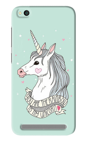 Unicorn Wallpaper Xiaomi Redmi 5A Back Skin Wrap