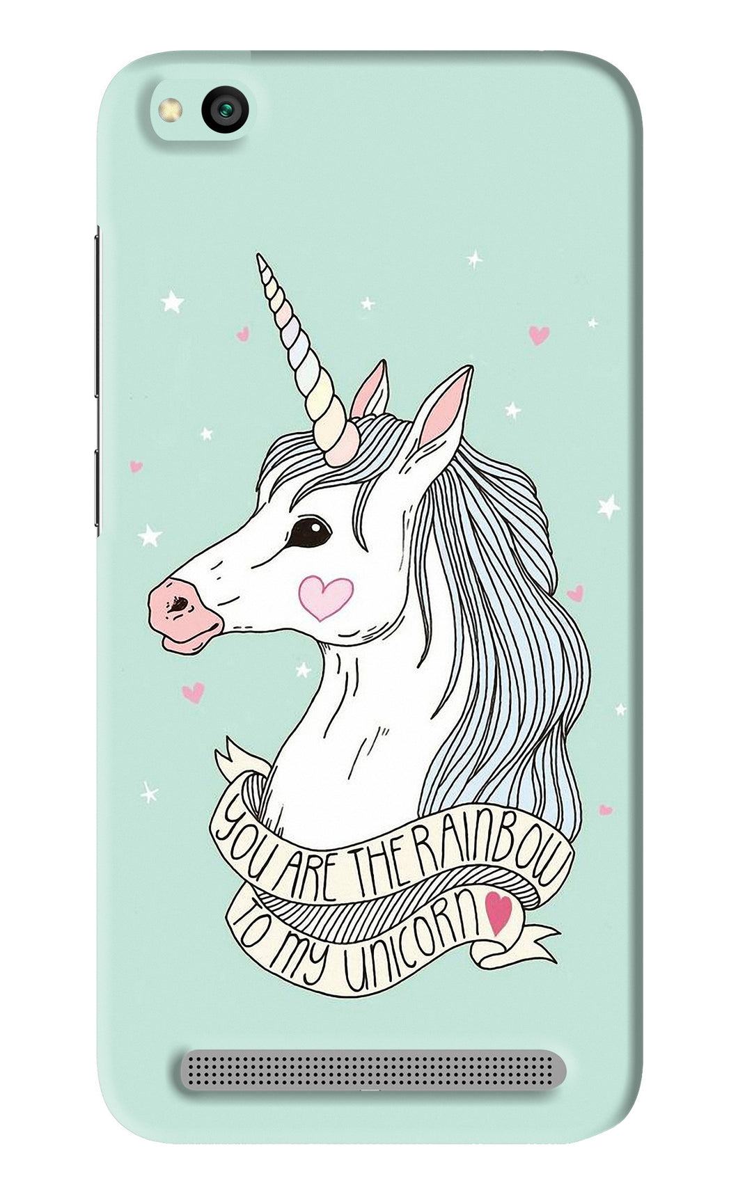Unicorn Wallpaper Xiaomi Redmi 5A Back Skin Wrap