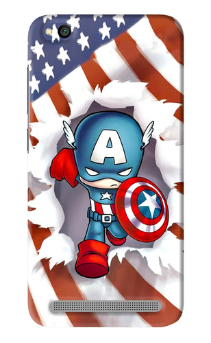 Captain America Xiaomi Redmi 5A Back Skin Wrap