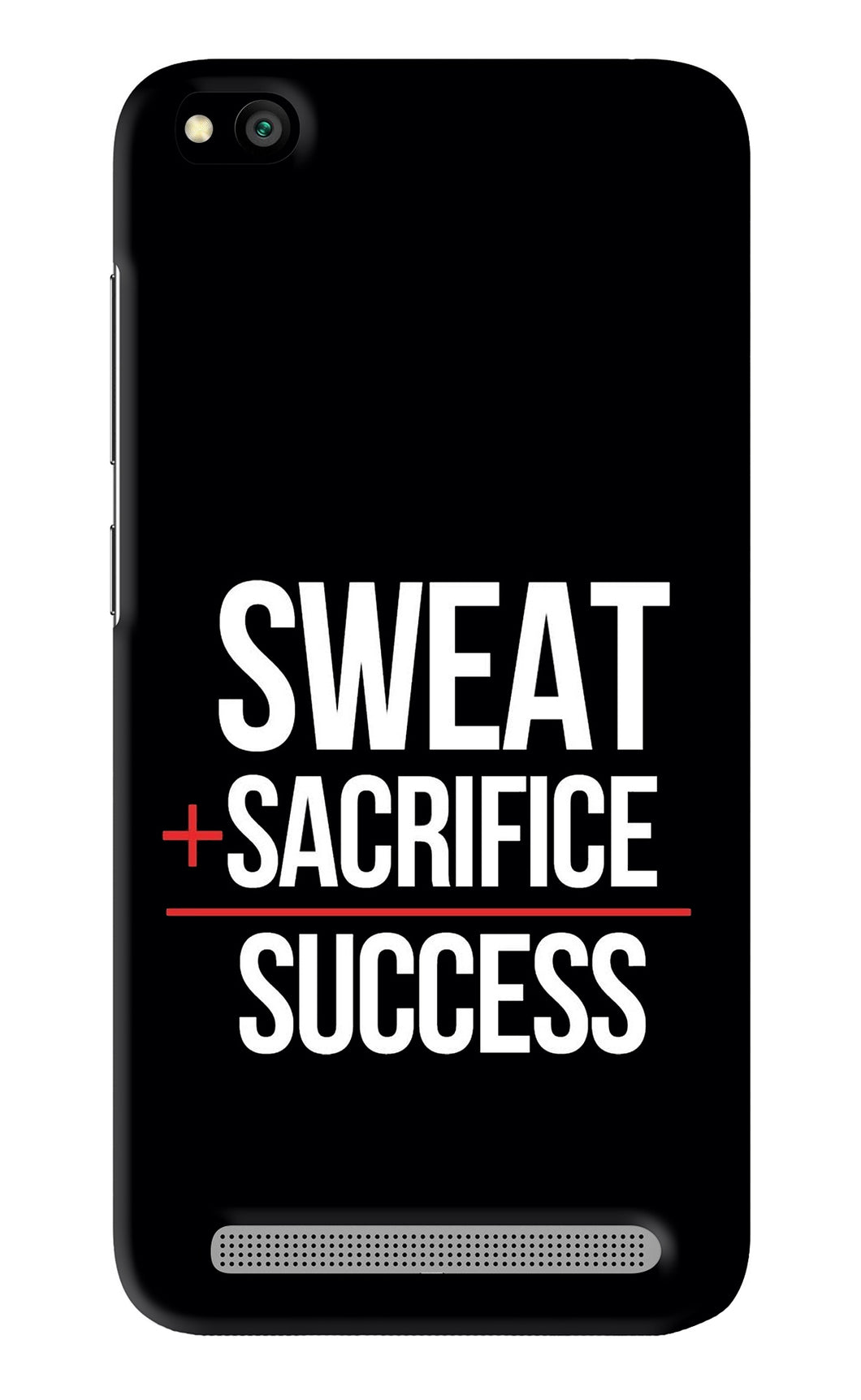 Sweat Sacrifice Success Xiaomi Redmi 5A Back Skin Wrap