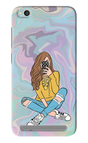 Selfie Girl Xiaomi Redmi 5A Back Skin Wrap