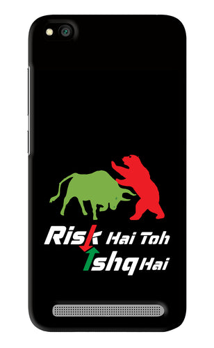 Risk Hai Toh Ishq Hai Xiaomi Redmi 5A Back Skin Wrap