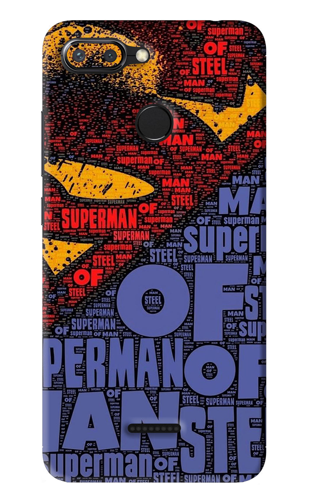 Superman Xiaomi Redmi 6 Back Skin Wrap