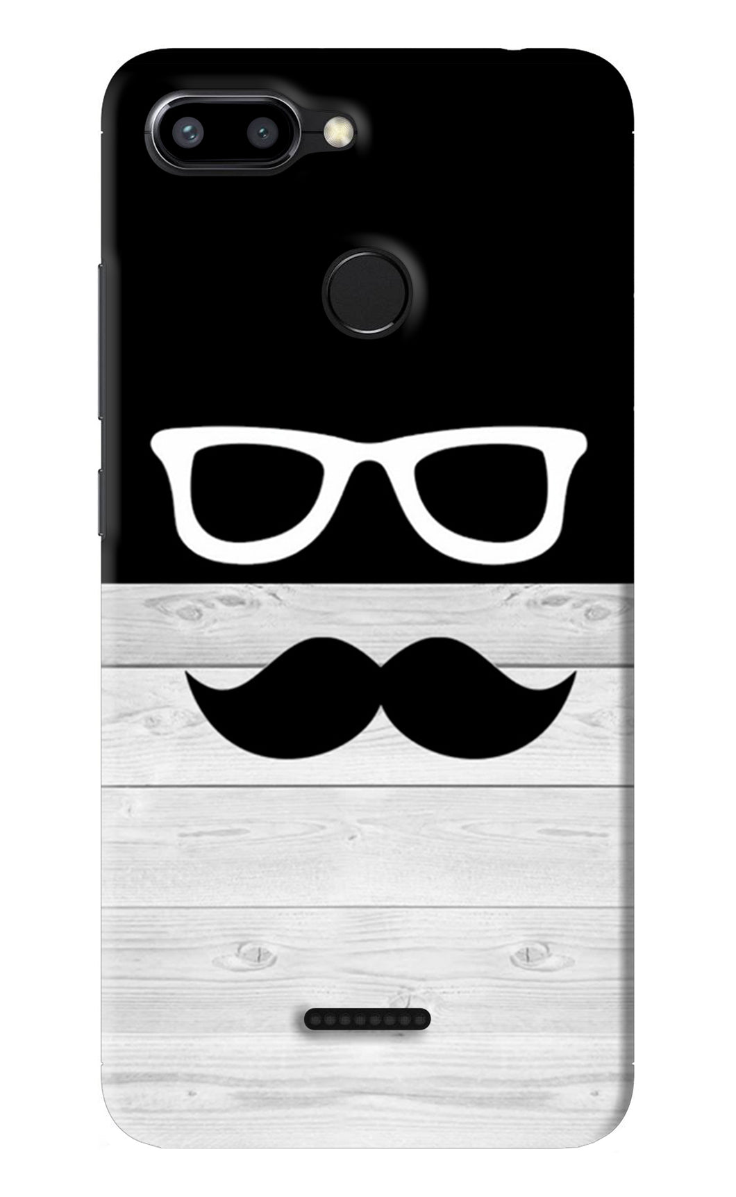 Mustache Xiaomi Redmi 6 Back Skin Wrap