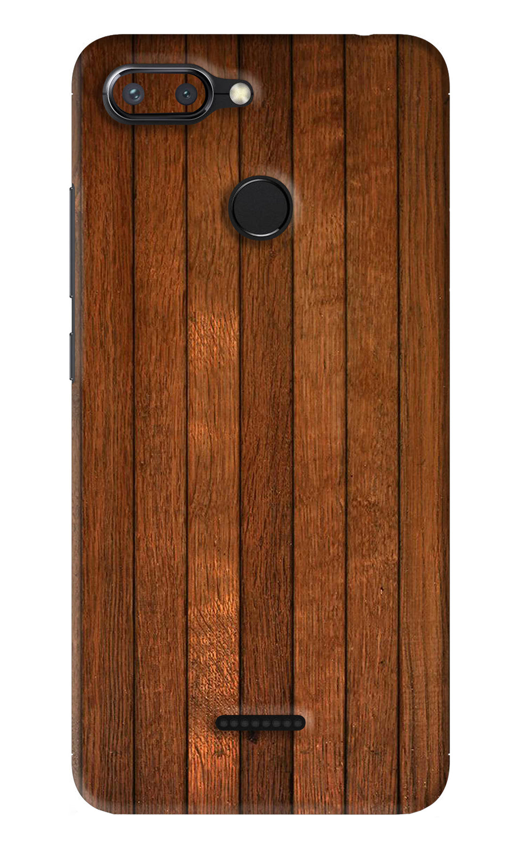 Wooden Artwork Bands Xiaomi Redmi 6 Back Skin Wrap