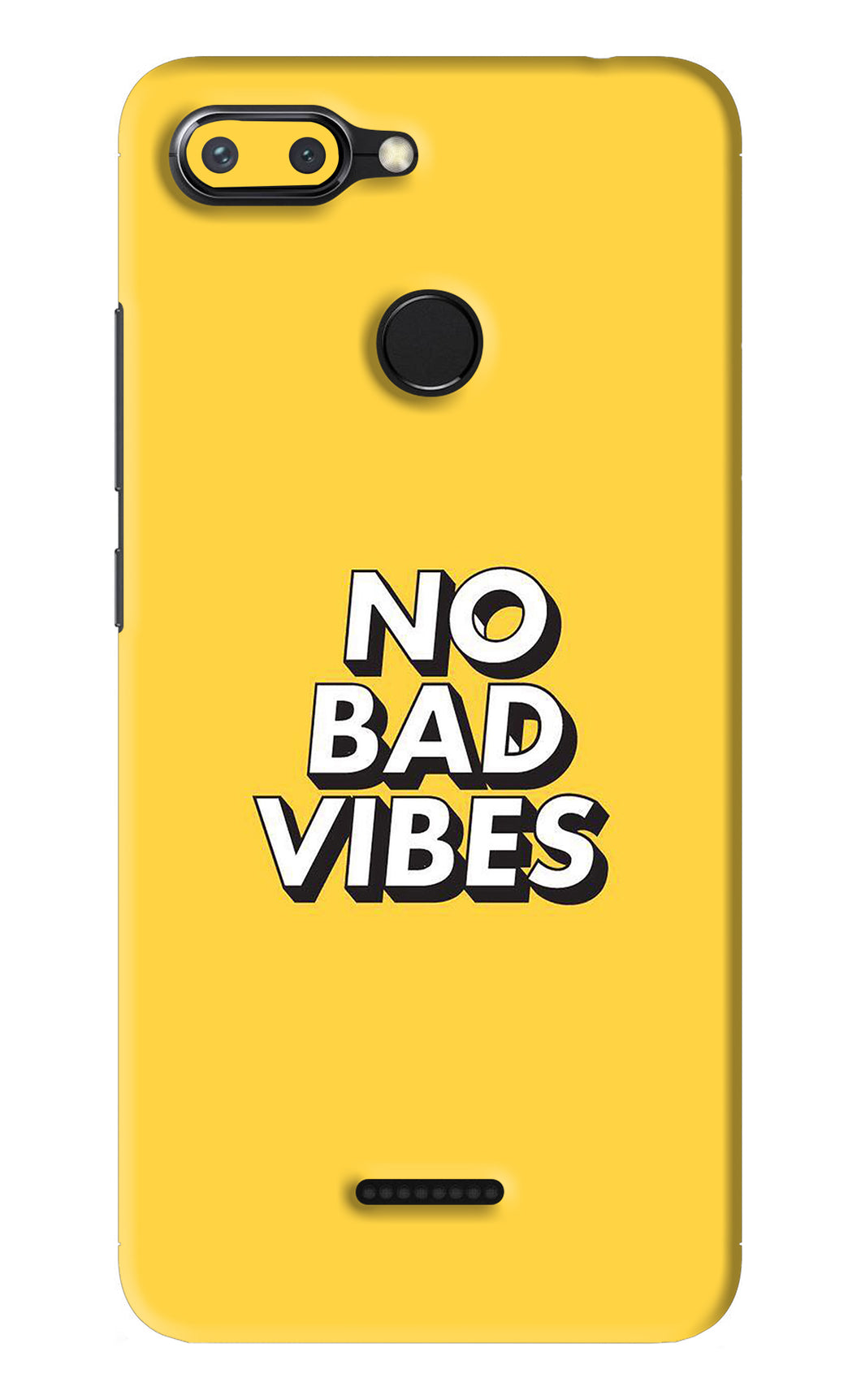 No Bad Vibes Xiaomi Redmi 6 Back Skin Wrap