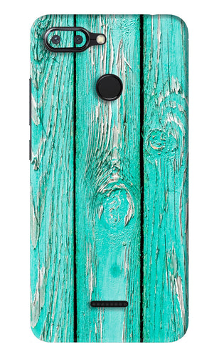 Blue Wood Xiaomi Redmi 6 Back Skin Wrap