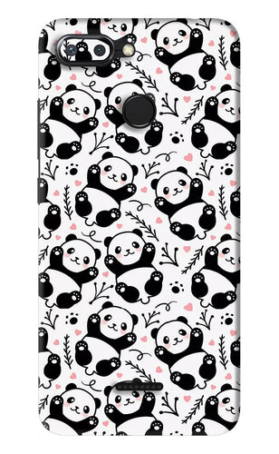 Cute Panda Xiaomi Redmi 6 Back Skin Wrap