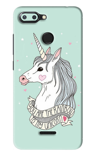 Unicorn Wallpaper Xiaomi Redmi 6 Back Skin Wrap