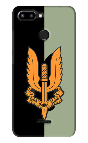 Balidan Logo Xiaomi Redmi 6 Back Skin Wrap