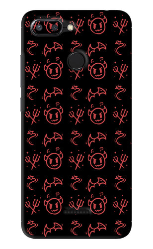 Devil Xiaomi Redmi 6 Back Skin Wrap
