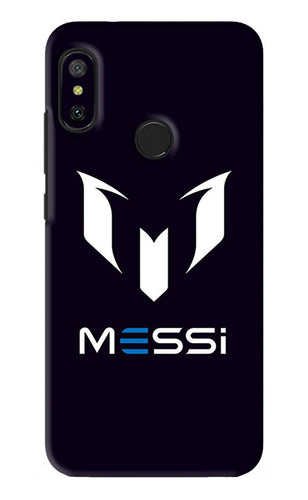 Messi Logo Xiaomi Redmi 6 Pro Back Skin Wrap