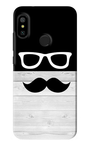Mustache Xiaomi Redmi 6 Pro Back Skin Wrap