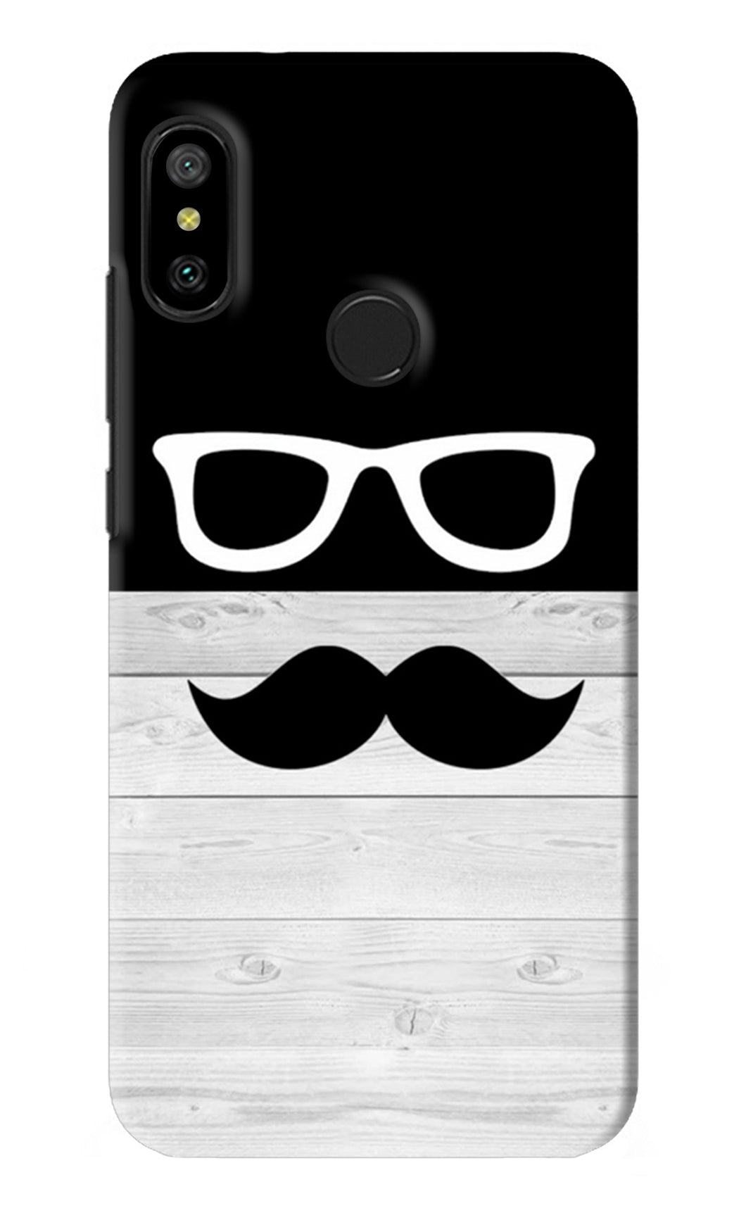 Mustache Xiaomi Redmi 6 Pro Back Skin Wrap