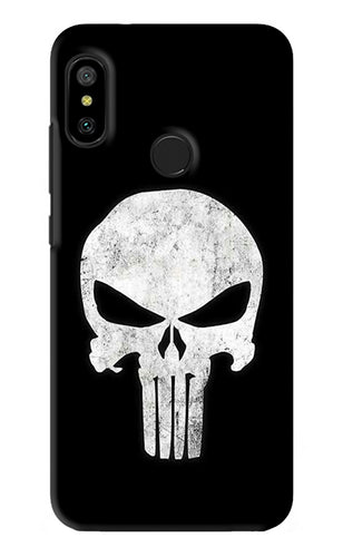 Punisher Skull Xiaomi Redmi 6 Pro Back Skin Wrap