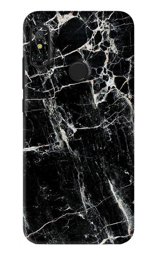 Black Marble Texture 1 Xiaomi Redmi 6 Pro Back Skin Wrap