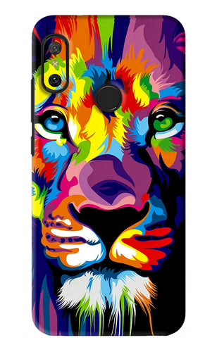 Lion Xiaomi Redmi 6 Pro Back Skin Wrap
