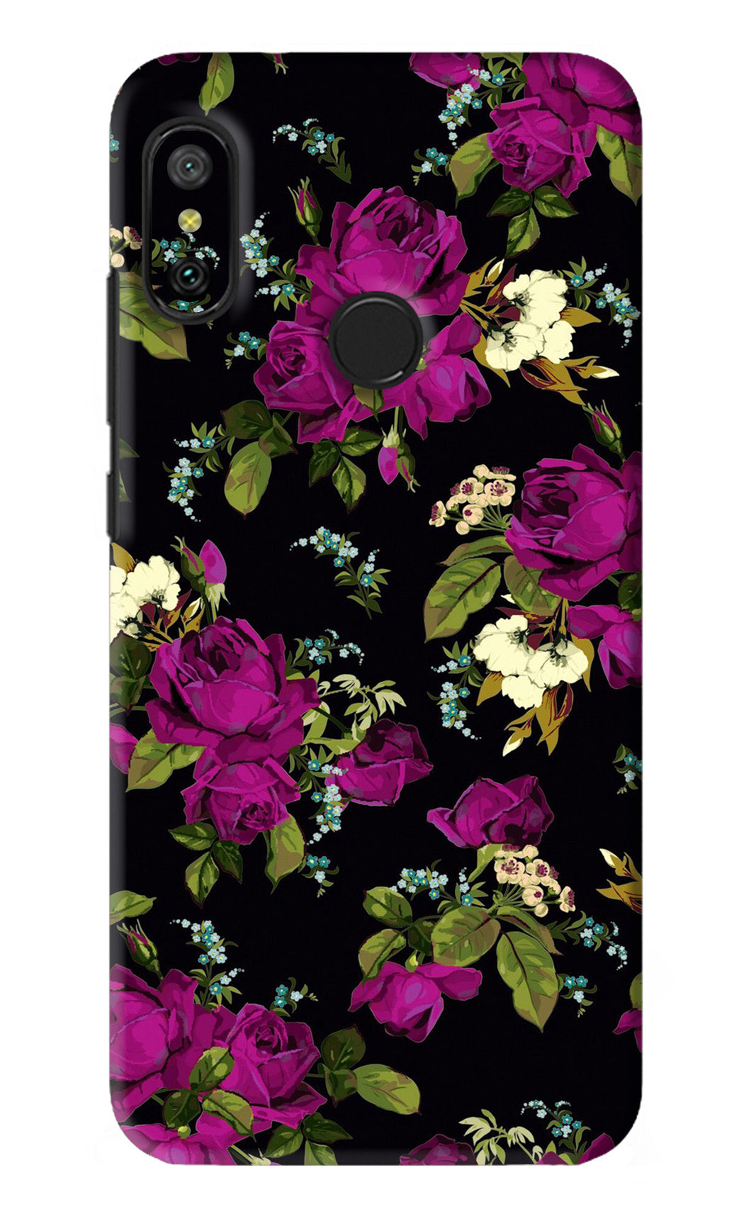 Flowers 3 Xiaomi Redmi 6 Pro Back Skin Wrap