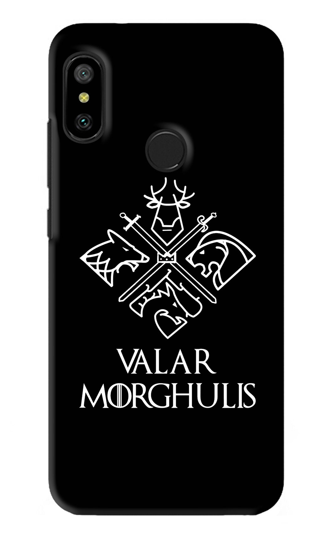 Valar Morghulis | Game Of Thrones Xiaomi Redmi 6 Pro Back Skin Wrap