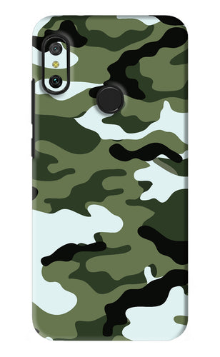 Camouflage 1 Xiaomi Redmi 6 Pro Back Skin Wrap
