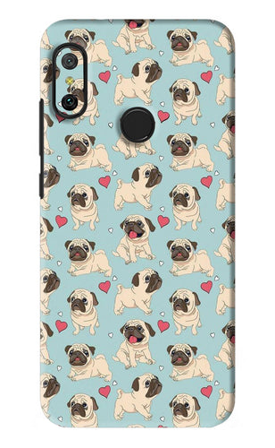 Pug Dog Xiaomi Redmi 6 Pro Back Skin Wrap