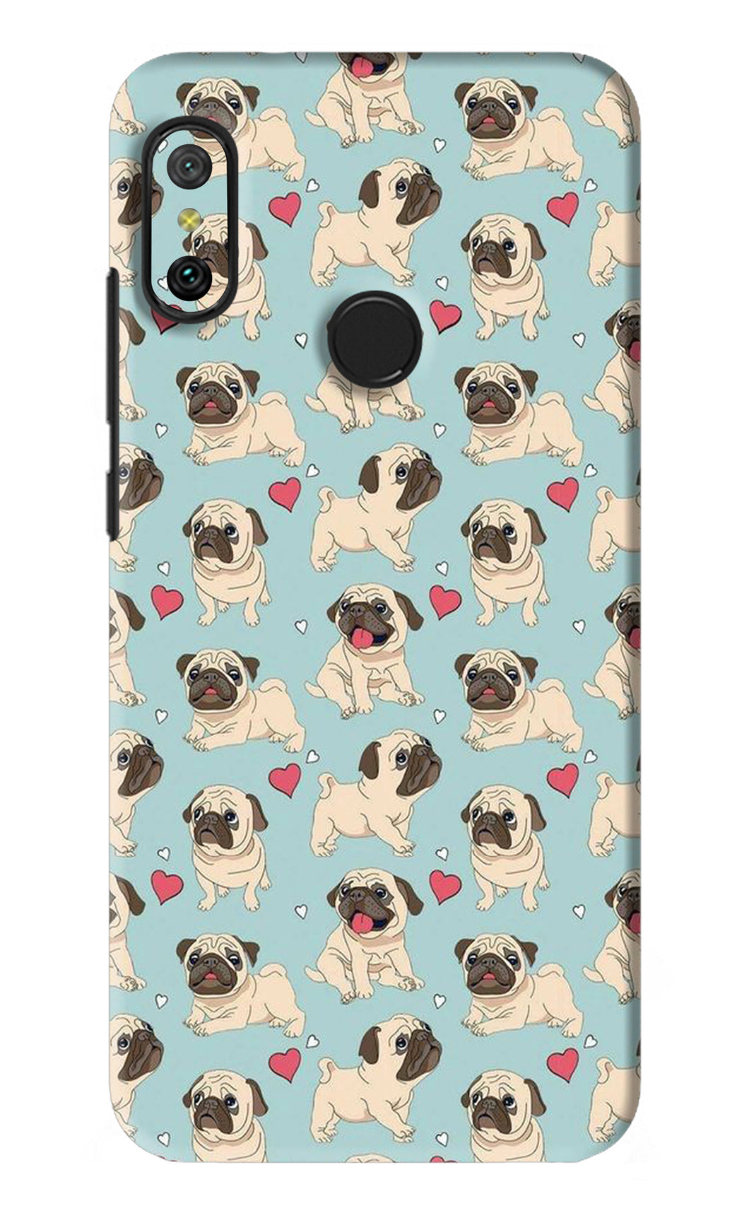 Pug Dog Xiaomi Redmi 6 Pro Back Skin Wrap