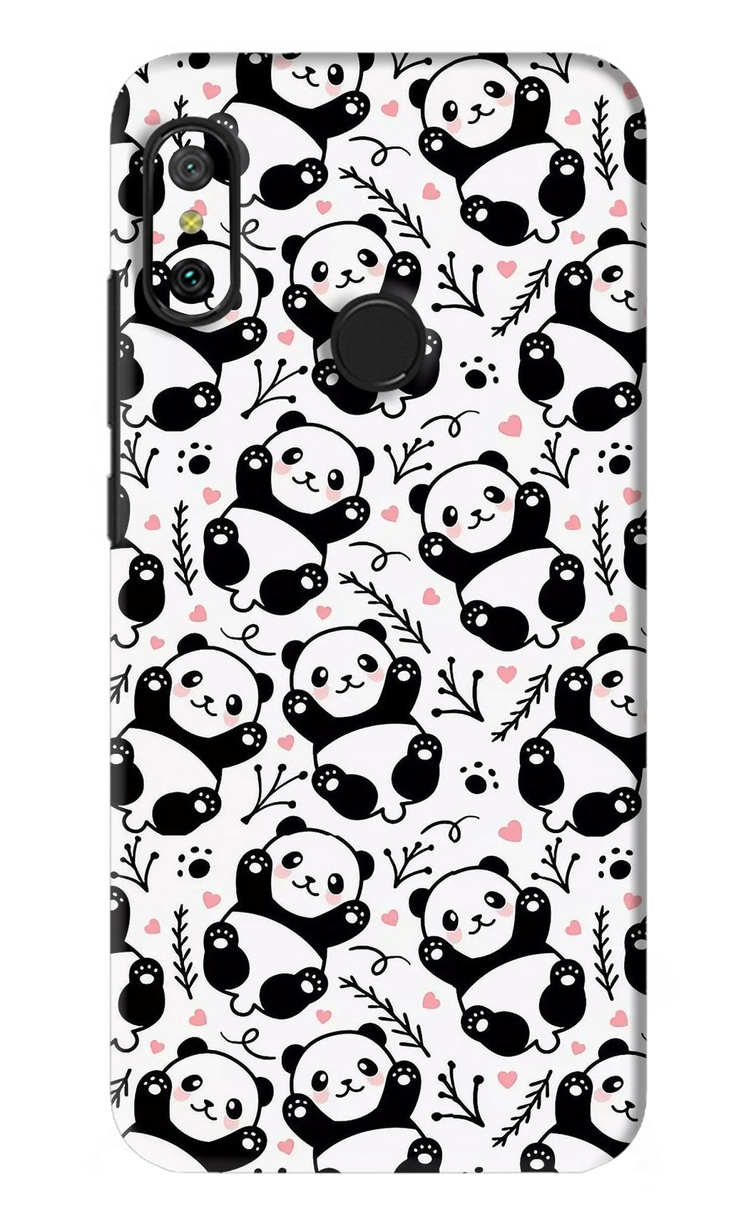 Cute Panda Xiaomi Redmi 6 Pro Back Skin Wrap