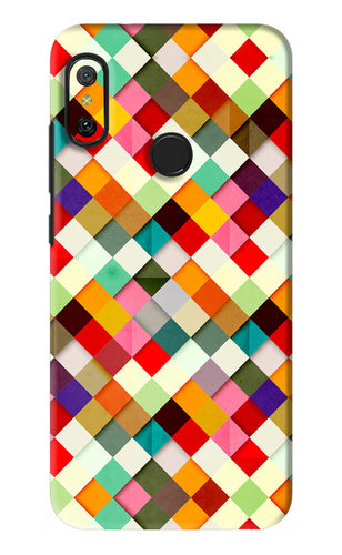 Geometric Abstract Colorful Xiaomi Redmi 6 Pro Back Skin Wrap