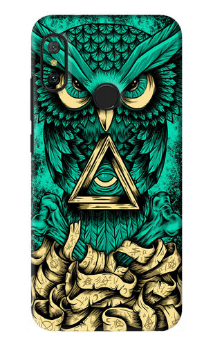 Green Owl Xiaomi Redmi 6 Pro Back Skin Wrap